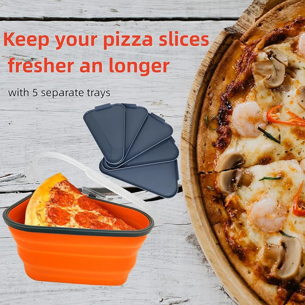Reusable pizza storage container