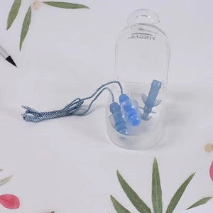 Reusable silicone ear plugs