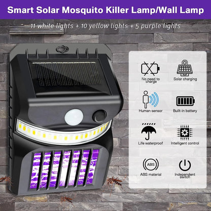 Solar Bug Zapper Light - Home Improvement