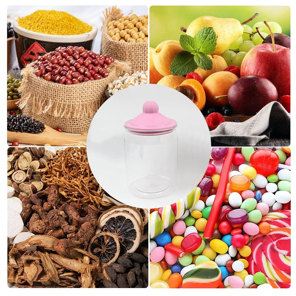 Airtight transparent food containers