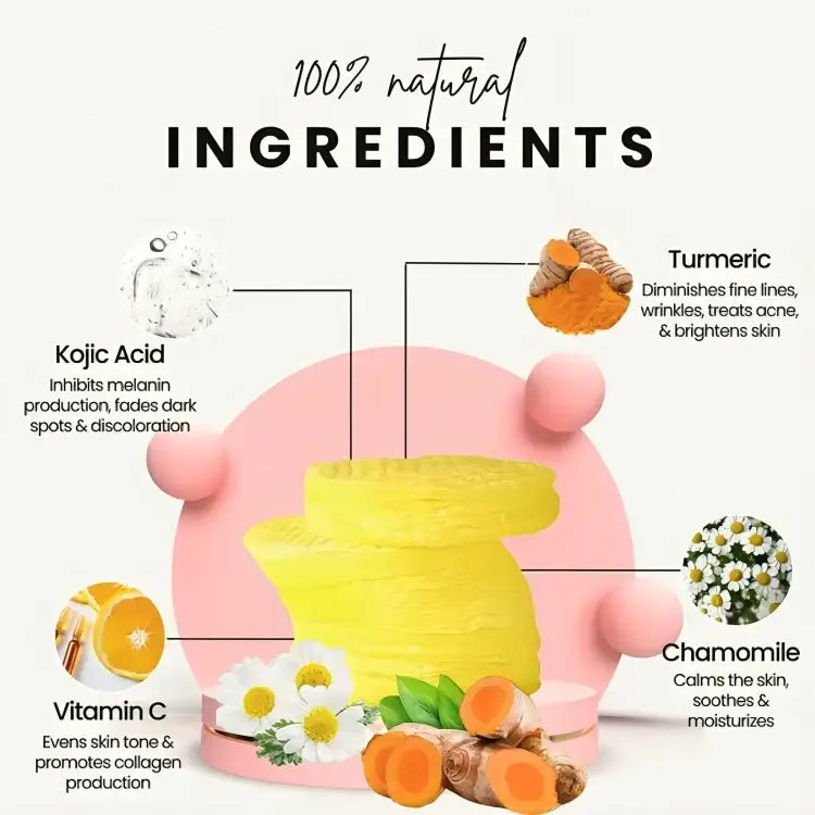 Turmeric kojic acid cleansing pads