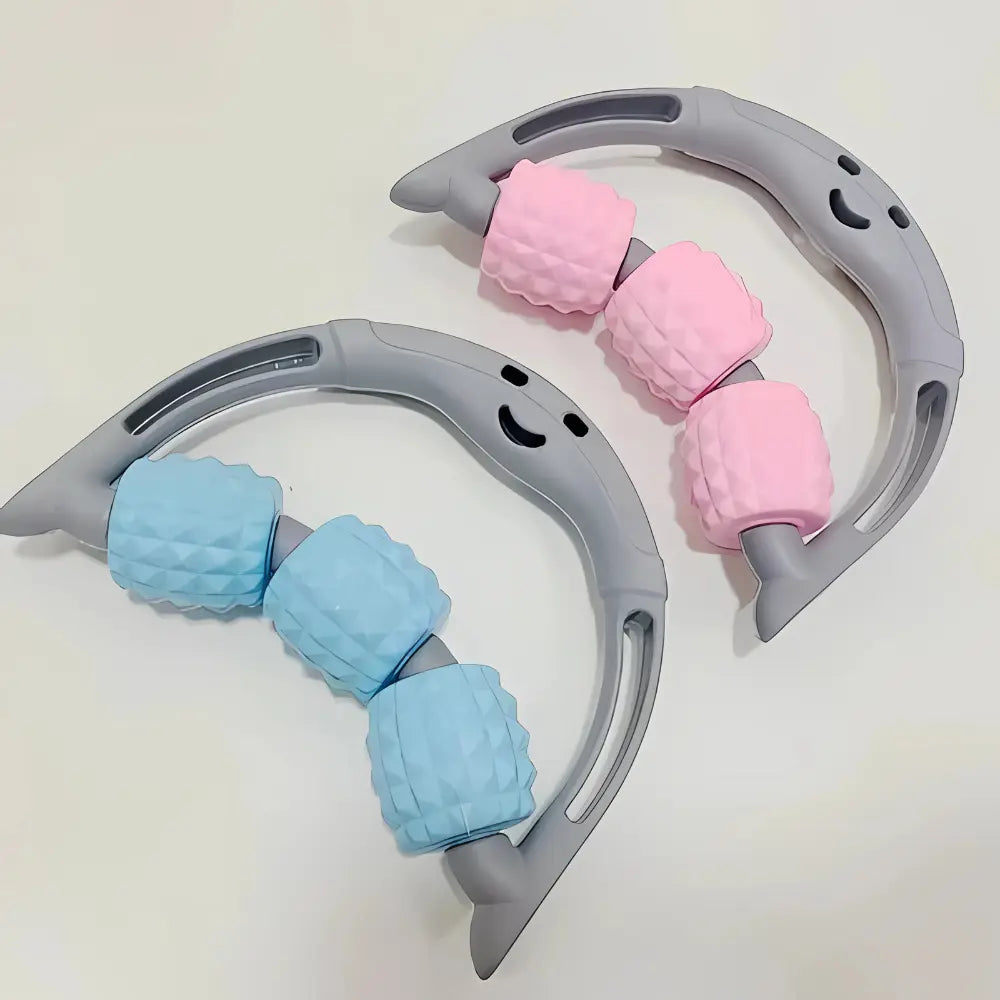 3 ball massage roller – handheld body massager tool