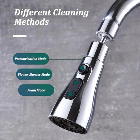 3 modes kitchen sink faucet