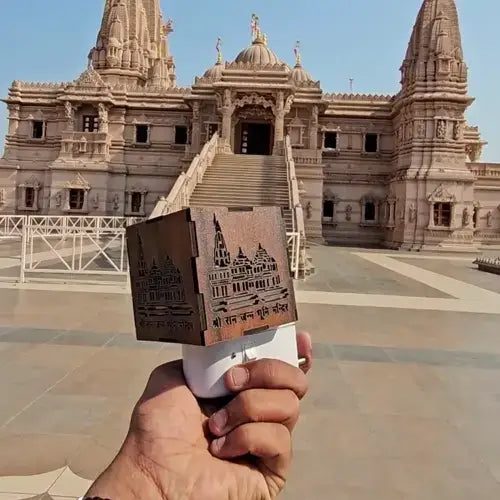 3-in-1 ram mandir aroma burner & night lamp