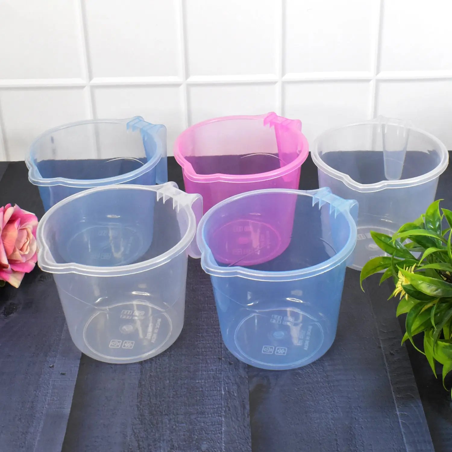 Durable multi-use bath mugs
