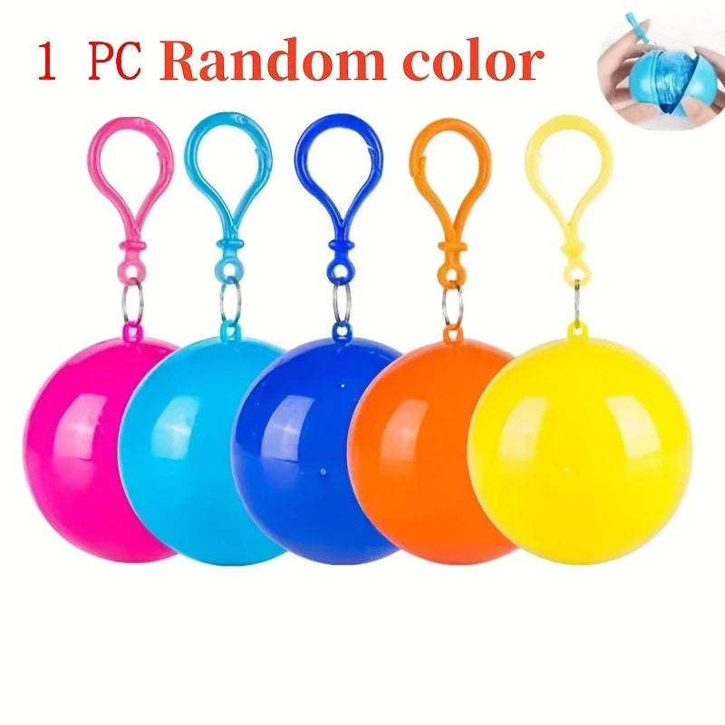 Kids’ emergency raincoat ball