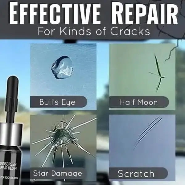 Glass repair kit (pack of 2)