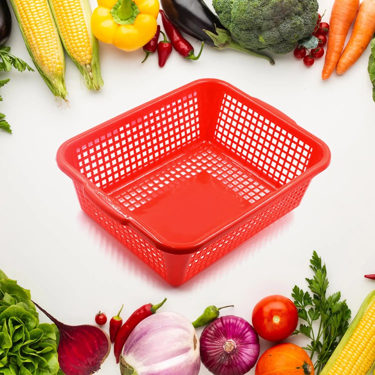 Small kitchen washing basket