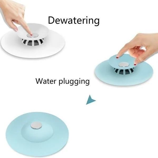 2-in-1 silicone sink cover