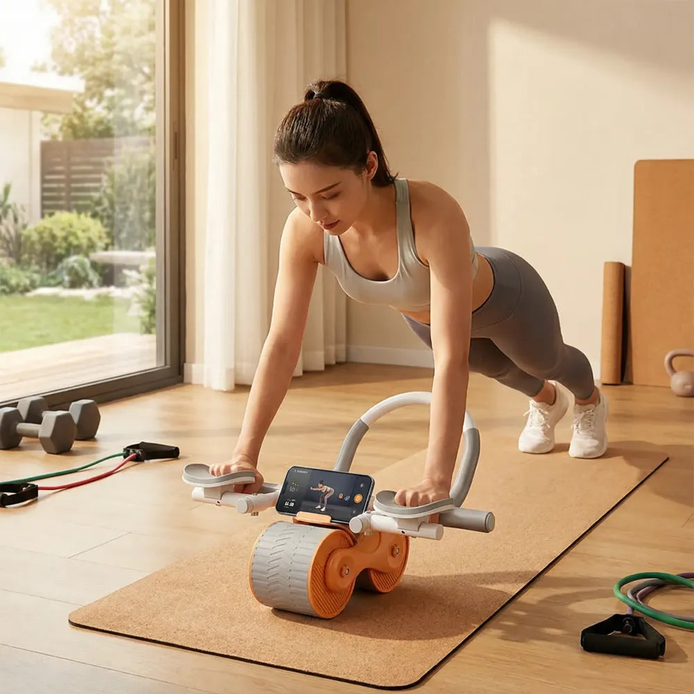 Abdominal exercise roller