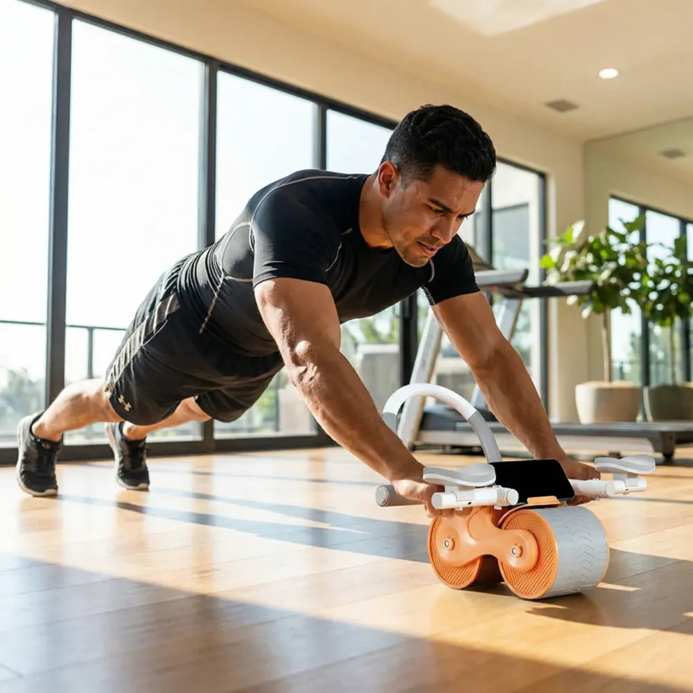 Abdominal exercise roller