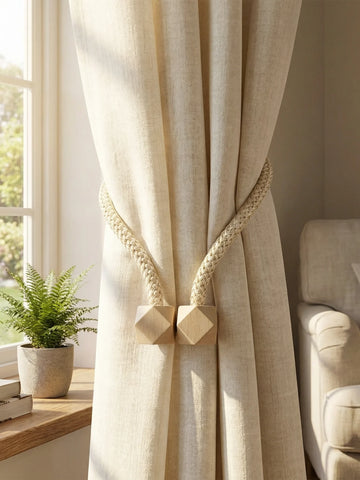 Home Curtain Tiebacks Straps Buckle Clips