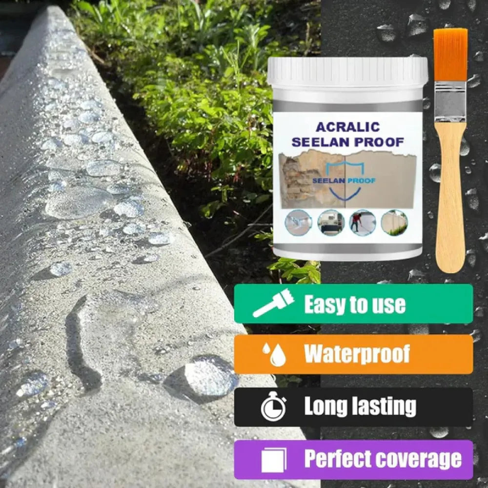 Acralic seelan proof waterproofing sealant (pack of 2)