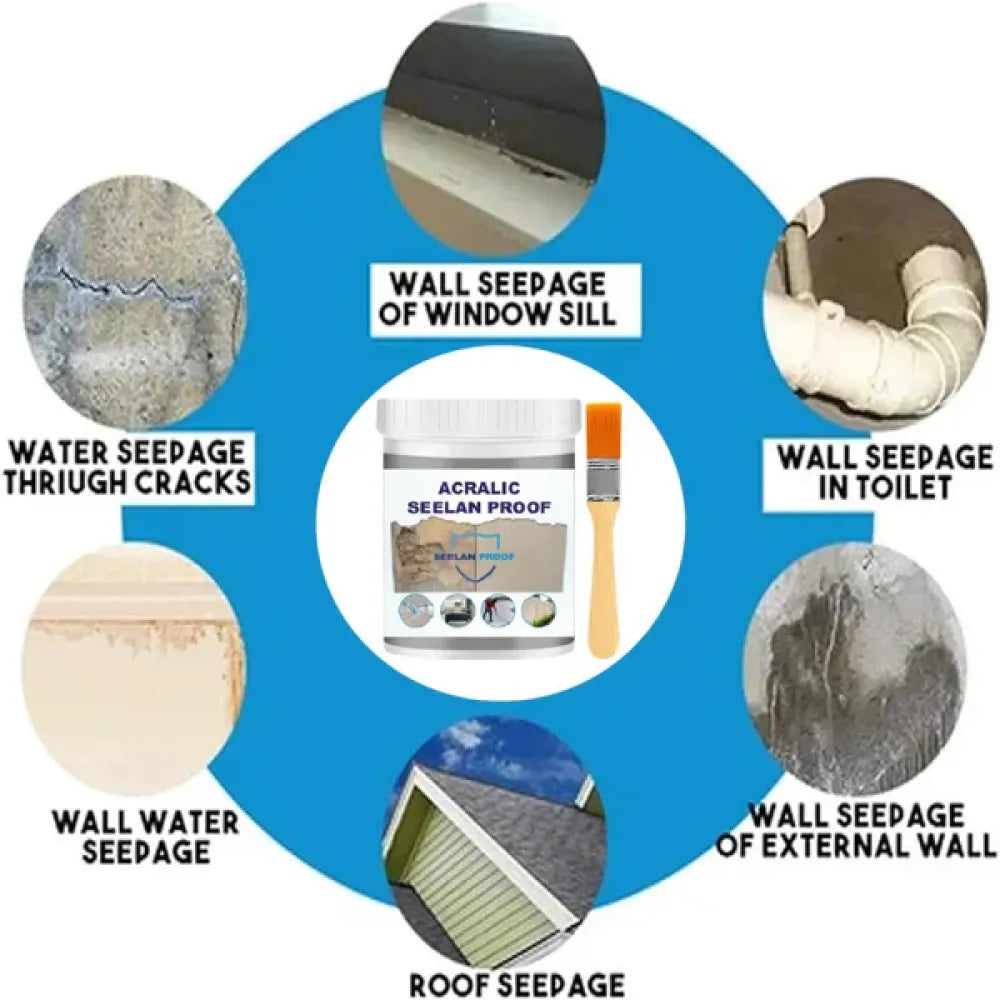 Acralic seelan proof waterproofing sealant (pack of 2)