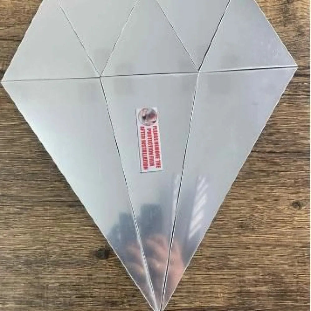 Acrylic diamond mirror wall stickers