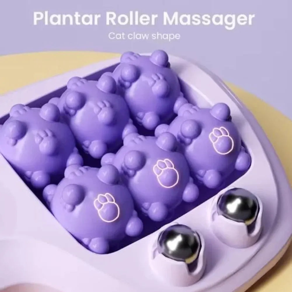 Acupoint foot relief roller
