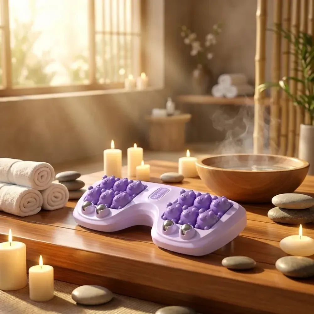Acupoint foot relief roller