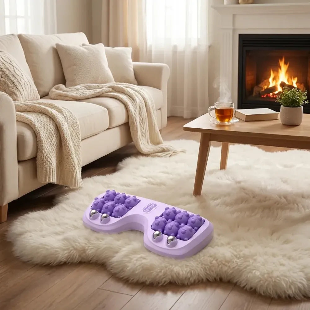 Acupoint foot relief roller
