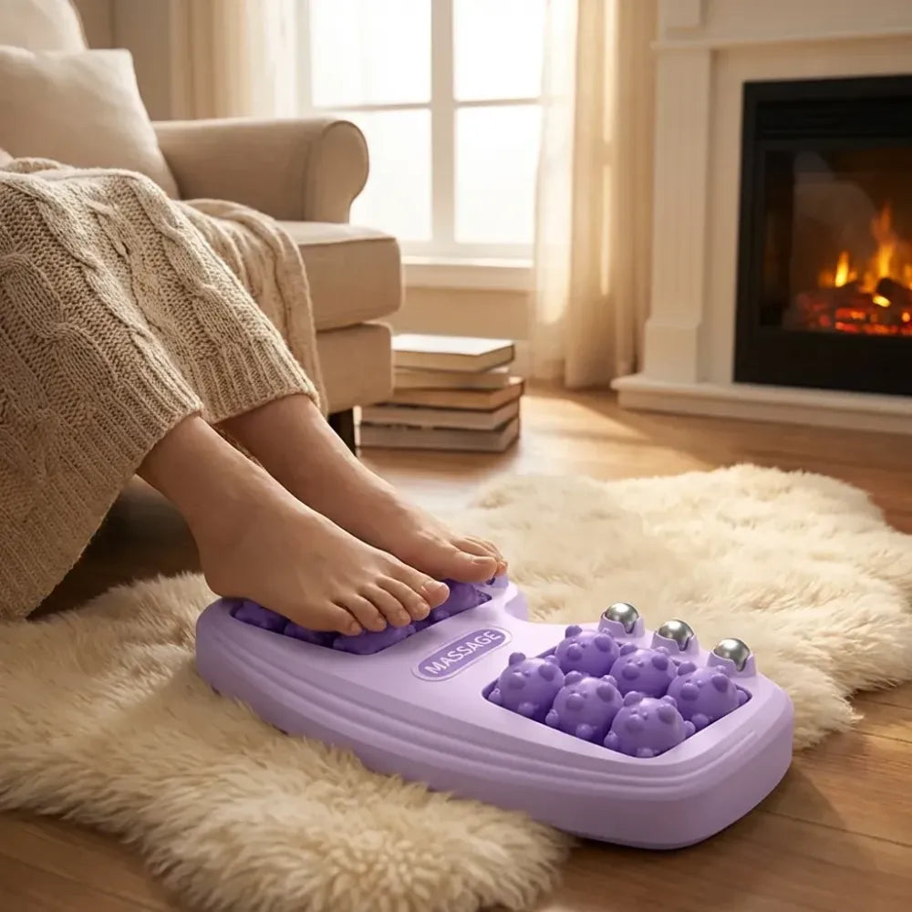 Acupoint foot relief roller