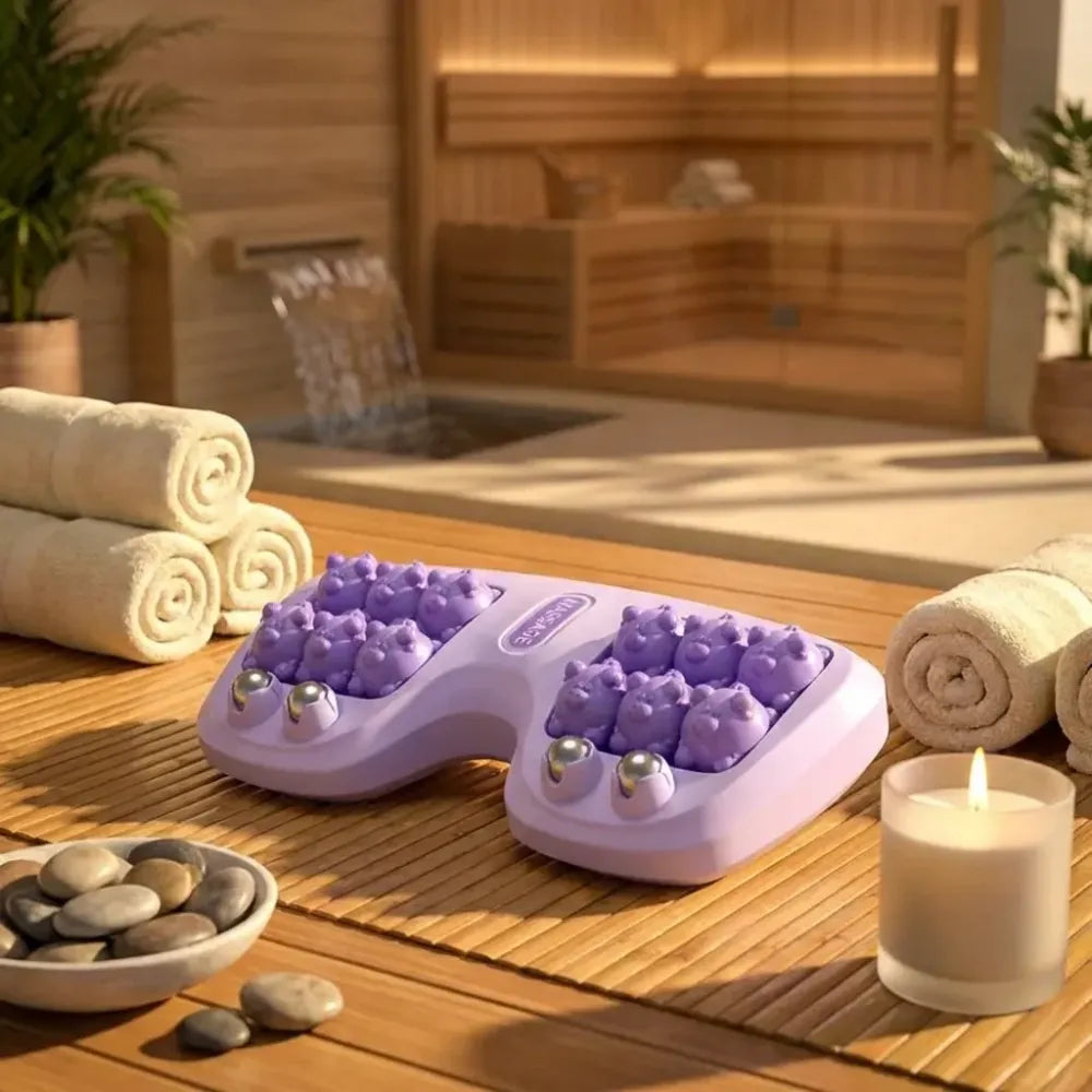 Acupoint foot relief roller