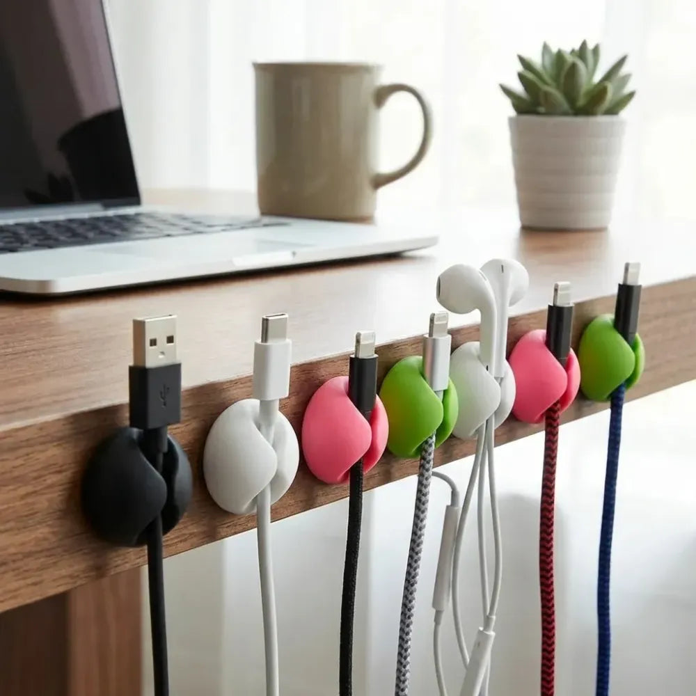 Adhesive cable clips (10-pack) - home improvement