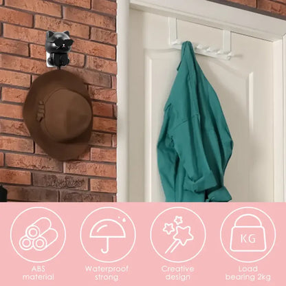 Adhesive cat key holder - home improvement