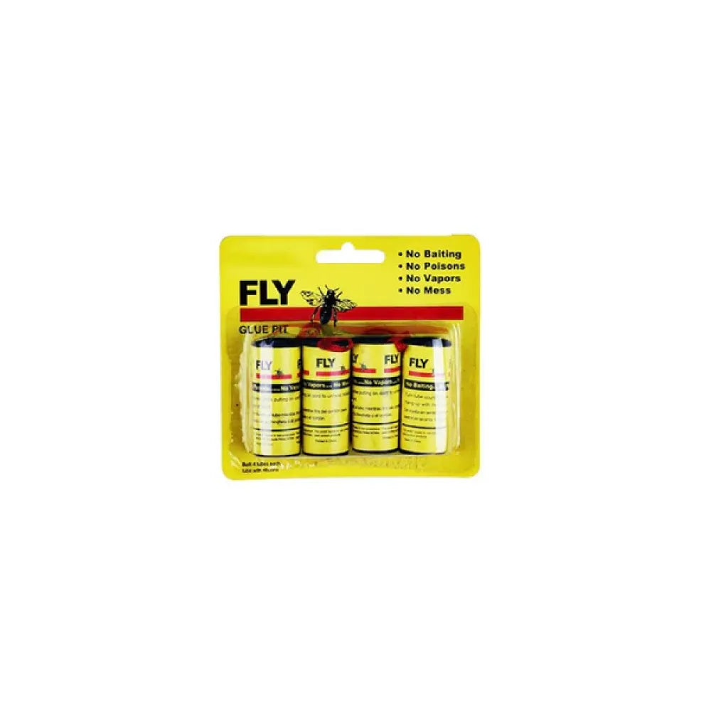 Adhesive fly and mosquito traps