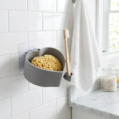 Adhesive hair dryer holder - home improvement