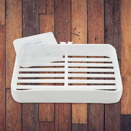 Adhesive soap dish holder - home improvement