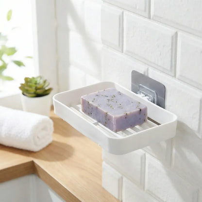 Adhesive soap dish holder - home improvement