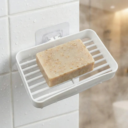 Adhesive soap dish holder - home improvement