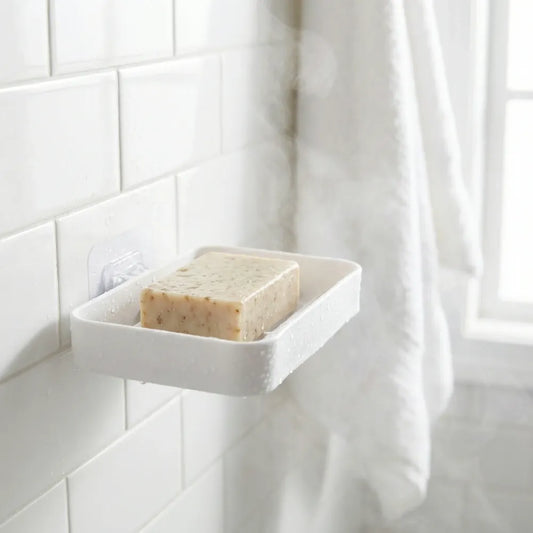 Adhesive soap dish holder - home improvement