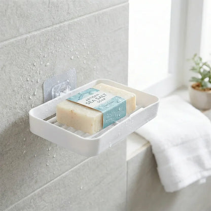 Adhesive soap dish holder - home improvement