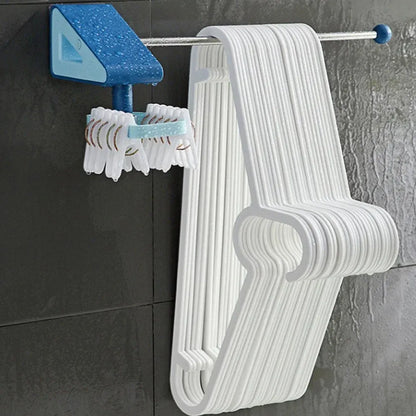 Adhesive utensil & towel holder - kitchen tool