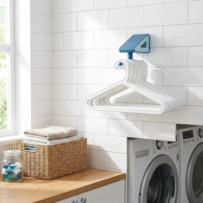 Adhesive utensil & towel holder - kitchen tool