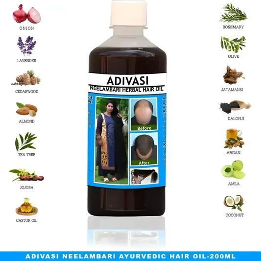 Adivasi neelabari herbal hair oil