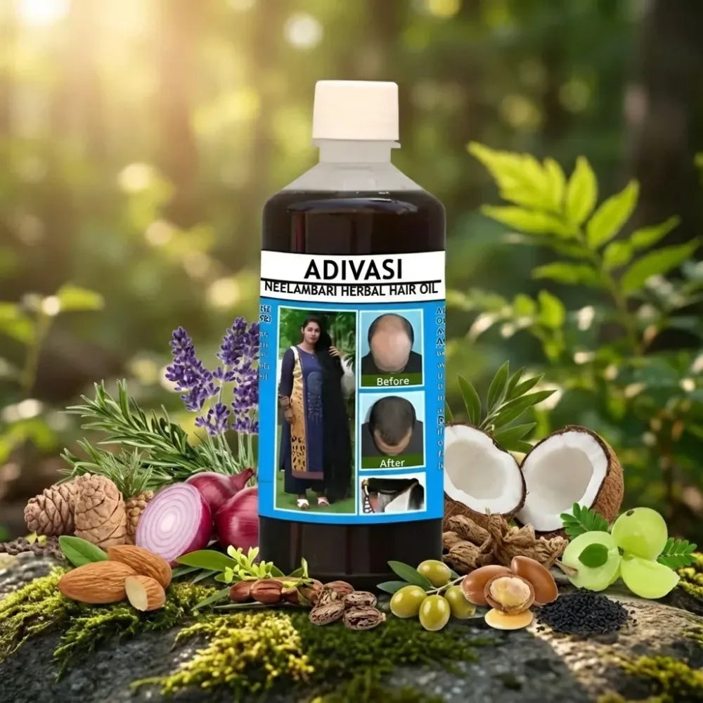 Adivasi neelabari herbal hair oil