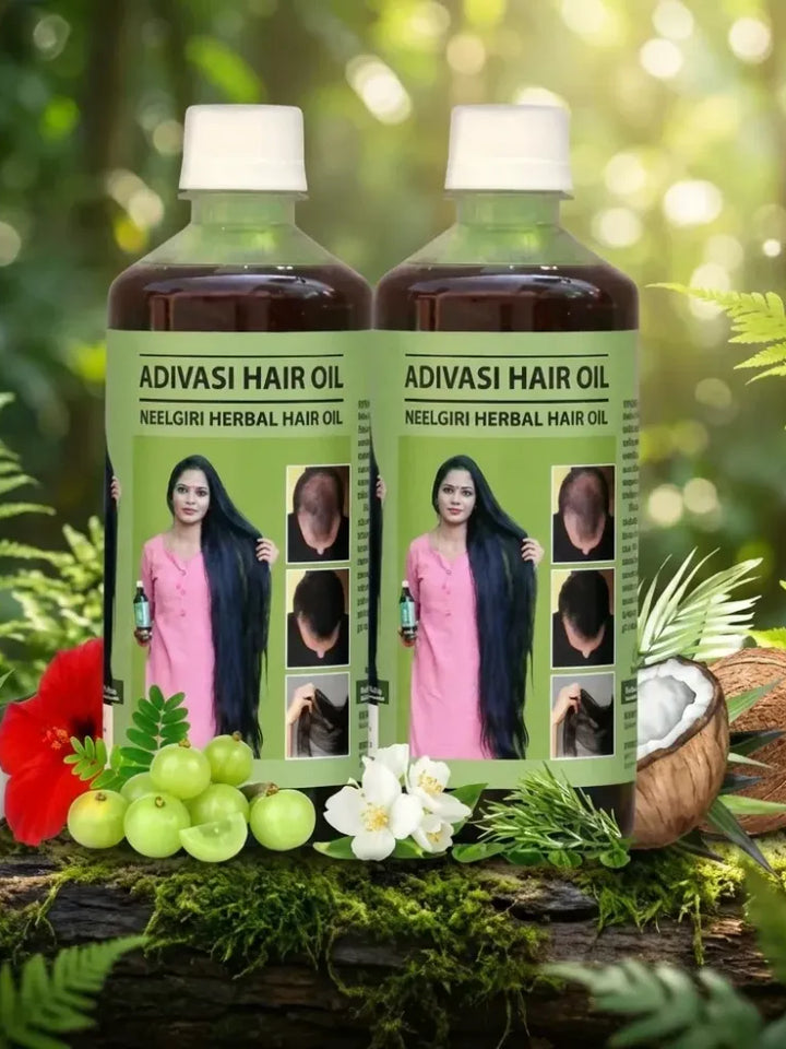 Adivasi Neelgiri Herbal Hair Oil 125ml Each