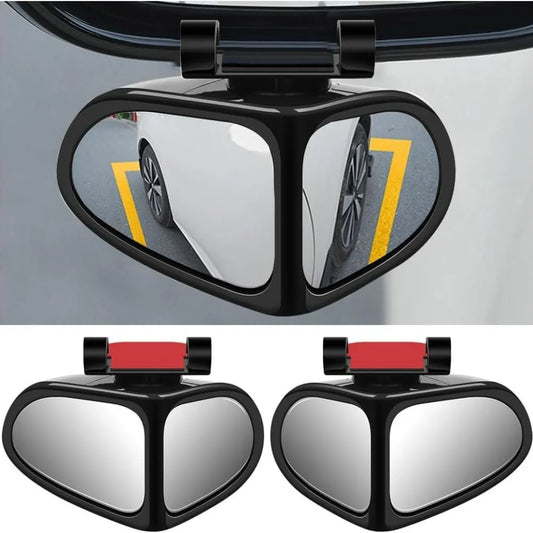 Adjustable car auxiliary rearview mirror