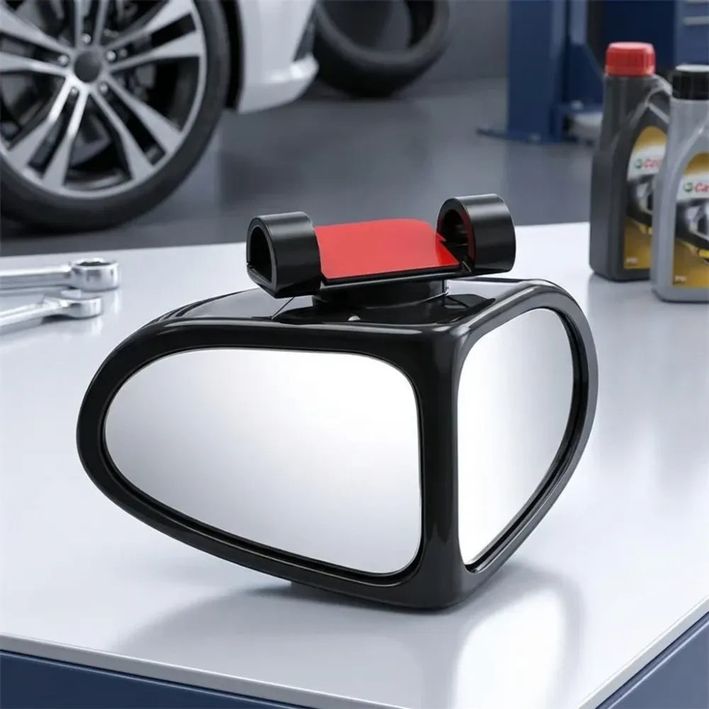 Adjustable car auxiliary rearview mirror