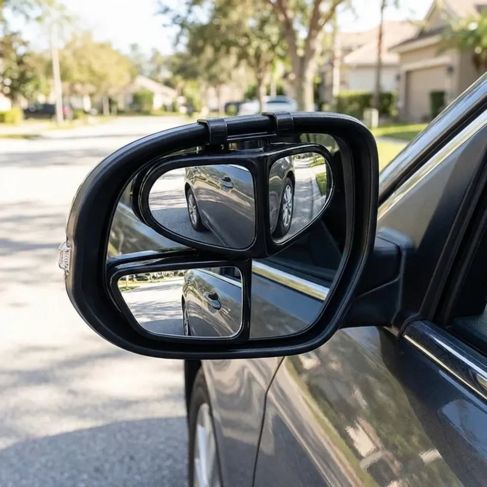 Adjustable car auxiliary rearview mirror