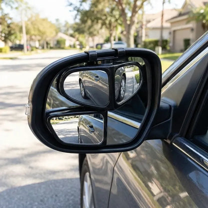 Adjustable car auxiliary rearview mirror