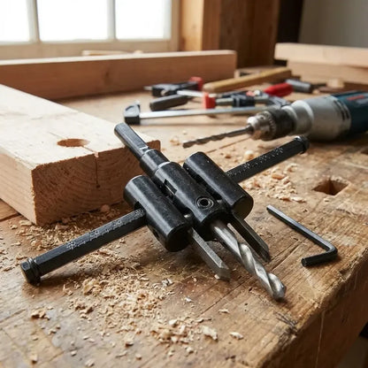 Adjustable circle cutter kit - power & hand tools