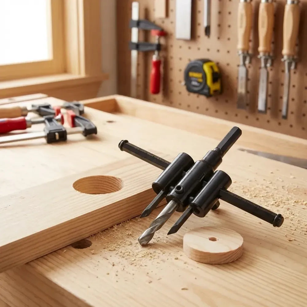 Adjustable circle cutter kit - power & hand tools