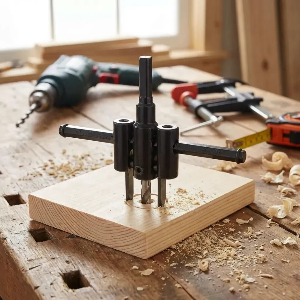 Adjustable circle cutter kit - power & hand tools