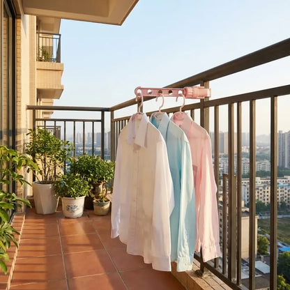 Adjustable clothes hanging rod – pack of 1