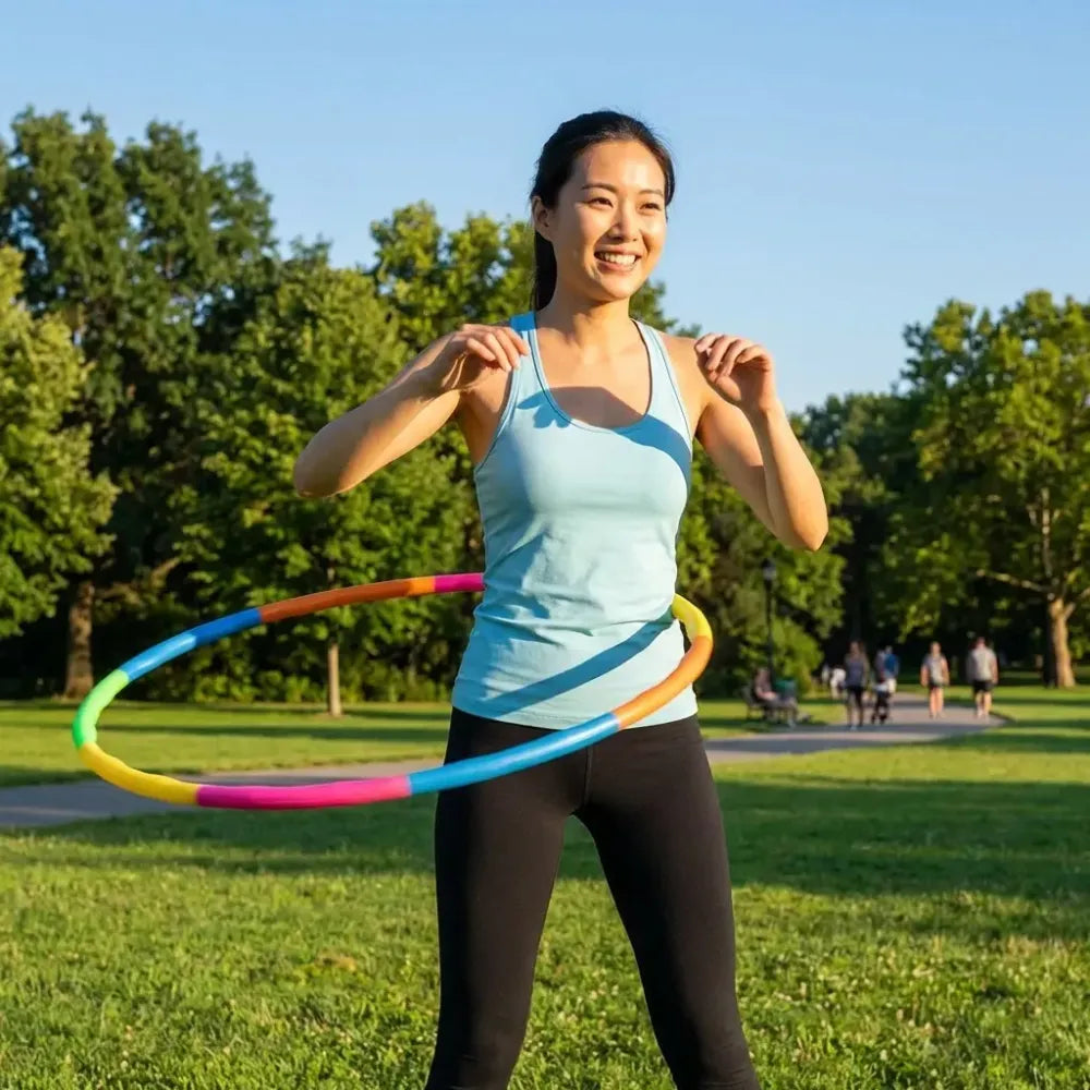 Adjustable fitness hula hoop - sports