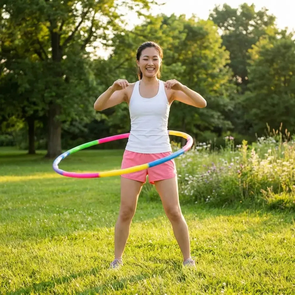 Adjustable fitness hula hoop - sports