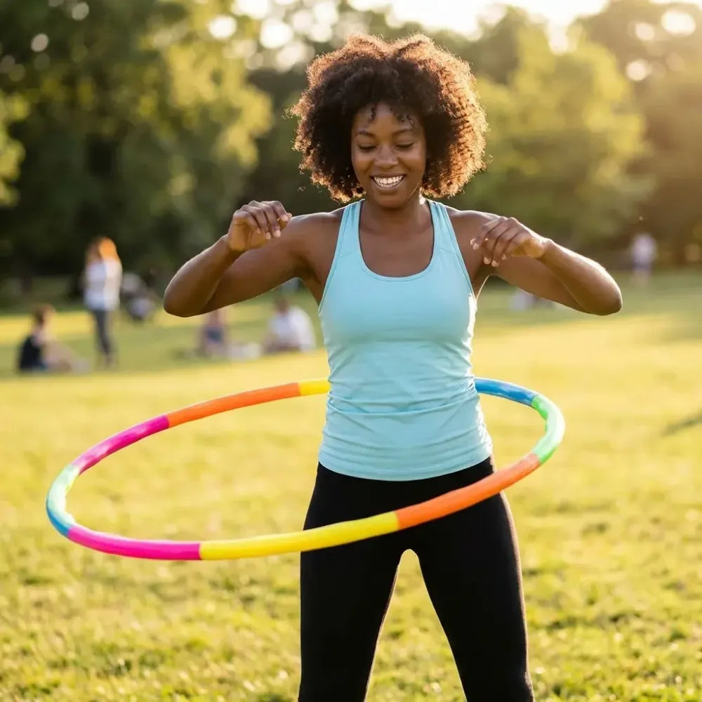Adjustable fitness hula hoop - sports