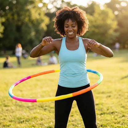 Adjustable fitness hula hoop - sports